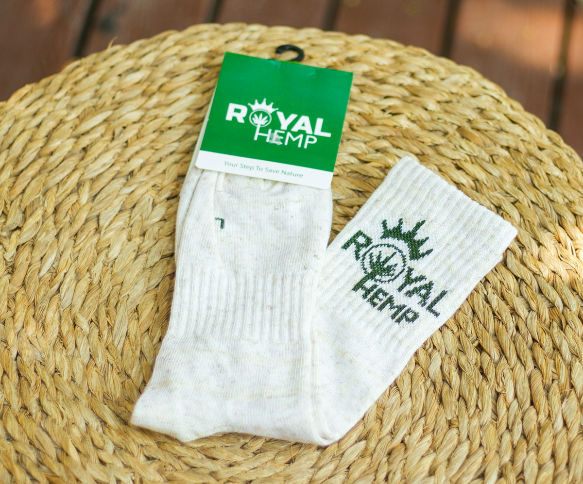 natural hemp socks